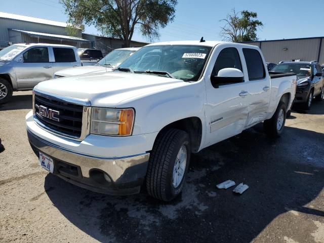 3GTEK13M78G111513 - 2008 GMC SIERRA K1500 WHITE photo 1