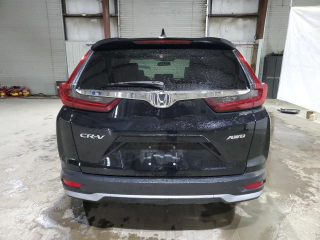5J6RW2H56MA007451 - 2021 HONDA CR-V EX BLACK photo 6