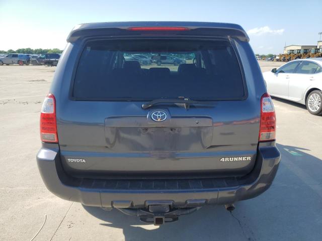 JTEBT14R678043425 - 2007 TOYOTA 4RUNNER SR5 GRAY photo 6