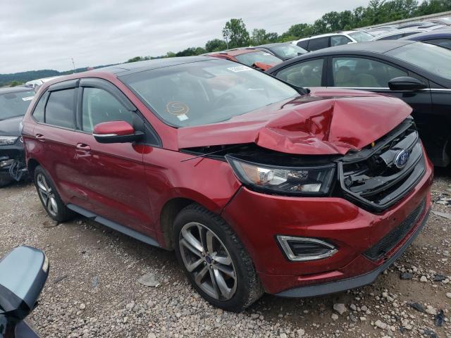 2FMTK3AP1FBB24771 - 2015 FORD EDGE SPORT RED photo 4