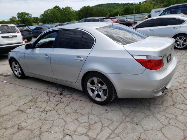 WBANE73577CM50046 - 2007 BMW 530 I SILVER photo 2