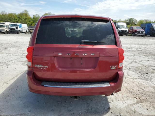 2D4RN5DG1BR678796 - 2011 DODGE GRAND CARA CREW RED photo 6