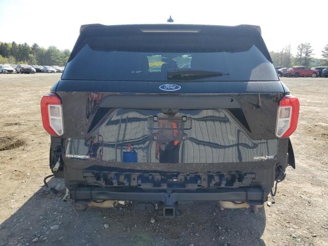 1FM5K8AB4LGD00260 - 2020 FORD EXPLORER POLICE INTERCEPTOR შავი ფოტო 6