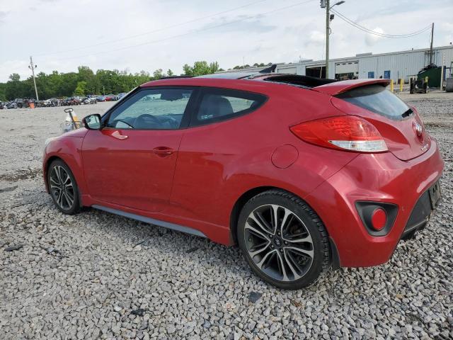 KMHTC6AEXGU258574 - 2016 HYUNDAI VELOSTER TURBO RED photo 2