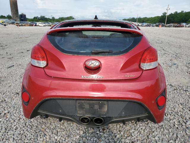 KMHTC6AEXGU258574 - 2016 HYUNDAI VELOSTER TURBO RED photo 6