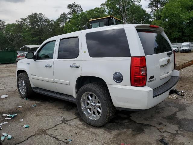 1GNFK13518R278082 - 2008 CHEVROLET TAHOE K1500 HYBRID WHITE photo 2