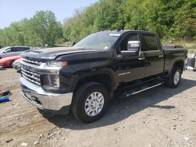 1GC4YPEY1NF165884 - 2022 CHEVROLET SILVERADO K2500 HEAVY DUTY LTZ BLACK photo 1