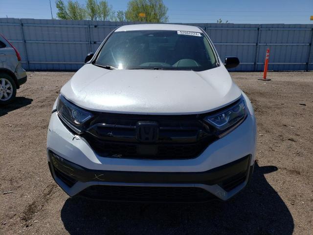 5J6RW2H26LA005784 - 2020 HONDA CR-V LX WHITE photo 5