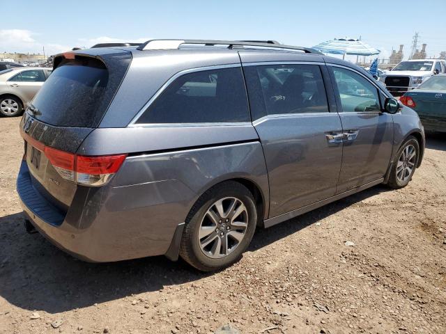 5FNRL5H92EB114640 - 2014 HONDA ODYSSEY TOURING GRAY photo 3