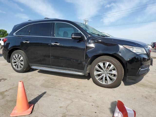 5FRYD3H47GB005710 - 2016 ACURA MDX TECHNOLOGY BLACK photo 4