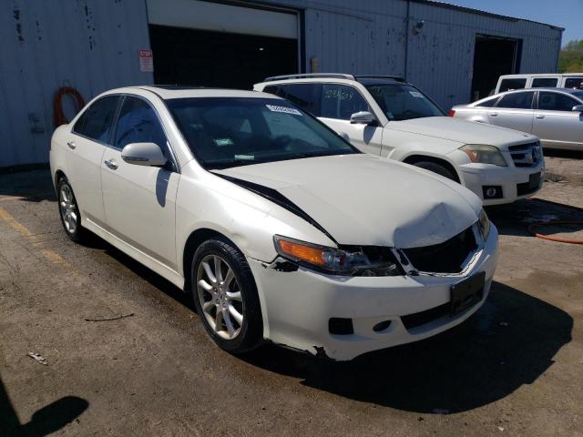 JH4CL96857C009192 - 2007 ACURA TSX WHITE photo 4