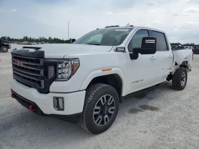 1GT49PEY0NF228566 - 2022 GMC SIERRA K2500 AT4 WHITE photo 1