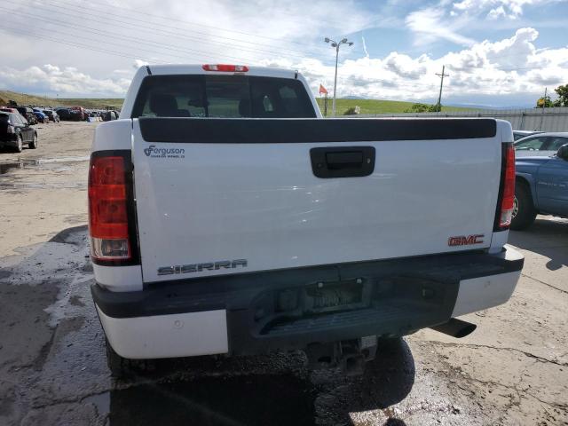 1GT125CGXBF233257 - 2011 GMC SIERRA K2500 DENALI WHITE photo 6