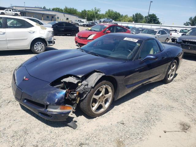 1G1YY22G615111621 - 2001 CHEVROLET CORVETTE BLUE photo 1