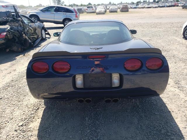 1G1YY22G615111621 - 2001 CHEVROLET CORVETTE BLUE photo 6