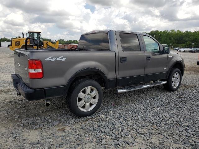 1FTPW14V98KC88187 - 2008 FORD F150 SUPERCREW GRAY photo 3