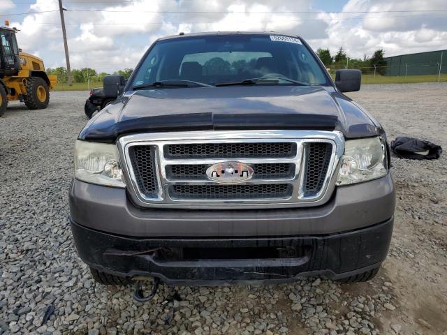 1FTPW14V98KC88187 - 2008 FORD F150 SUPERCREW GRAY photo 5