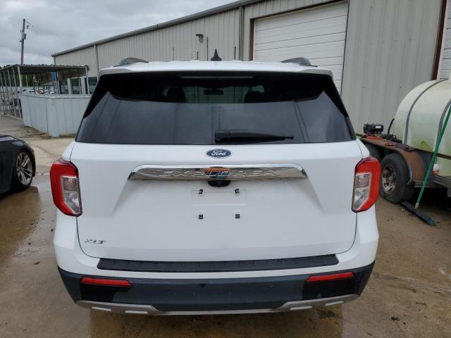 1FMSK7DH8NGA50781 - 2022 FORD EXPLORER XLT WHITE photo 6