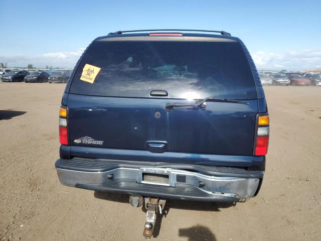 1GNEK13T46J152272 - 2006 CHEVROLET TAHOE K1500 BLUE photo 6