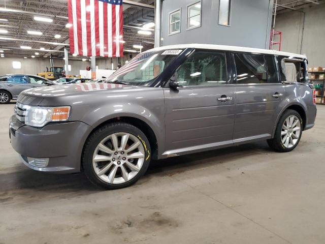 2FMHK6DTXABD03254 - 2010 FORD FLEX LIMITED GRAY photo 1