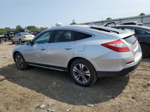 5J6TF2H50EL002810 - 2014 HONDA CROSSTOUR EXL SILVER photo 2