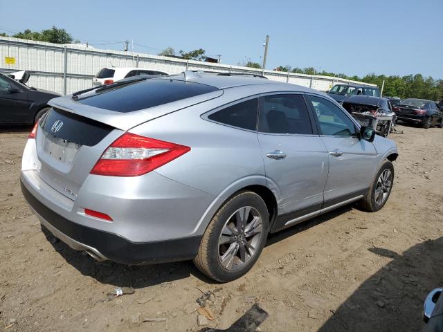 5J6TF2H50EL002810 - 2014 HONDA CROSSTOUR EXL SILVER photo 3