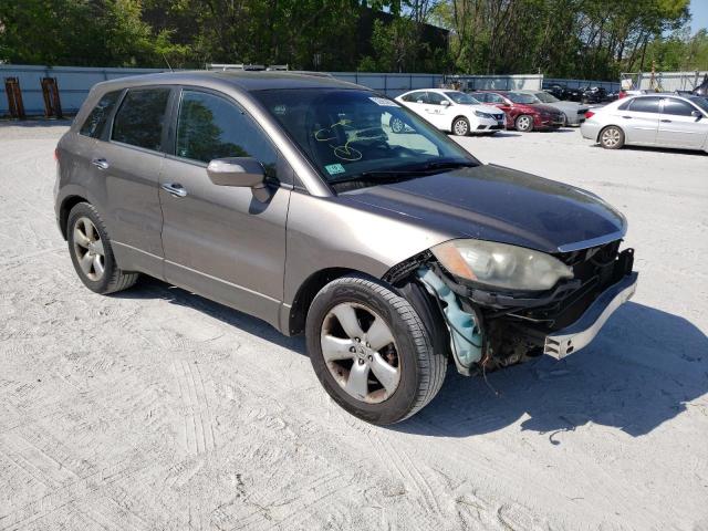 5J8TB18227A006861 - 2007 ACURA RDX GRAY photo 4