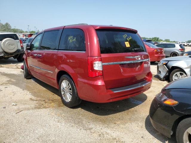 2C4RC1CG3FR755803 - 2015 CHRYSLER TOWN & COU TOURING L MAROON photo 2