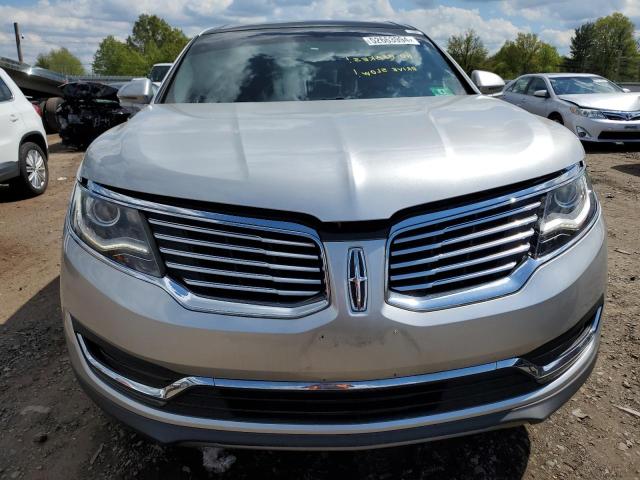 2LMTJ6LRXGBL75989 - 2016 LINCOLN MKX RESERVE 银色 照片 5