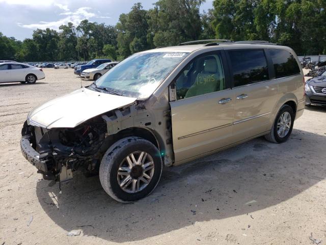 2A4RR7DX1AR438959 - 2010 CHRYSLER TOWN & COU LIMITED GOLD photo 1