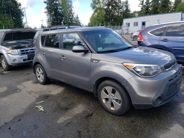 KNDJN2A25E7090617 - 2014 KIA SOUL GRAY photo 4