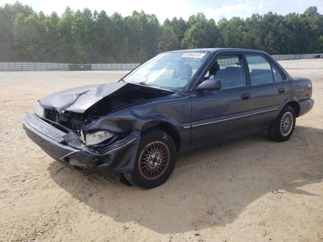 1NXAE97A6NZ352018 - 1992 TOYOTA COROLLA LE GRAY photo 1