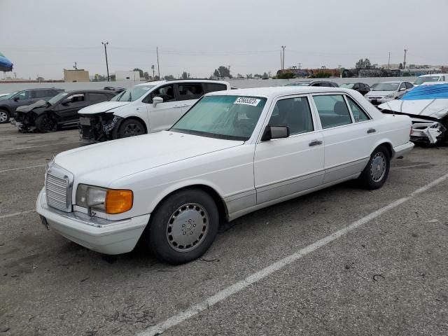 WDBCA39E3MA604974 - 1991 MERCEDES-BENZ 560 SEL WHITE photo 1