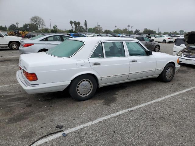 WDBCA39E3MA604974 - 1991 MERCEDES-BENZ 560 SEL WHITE photo 3