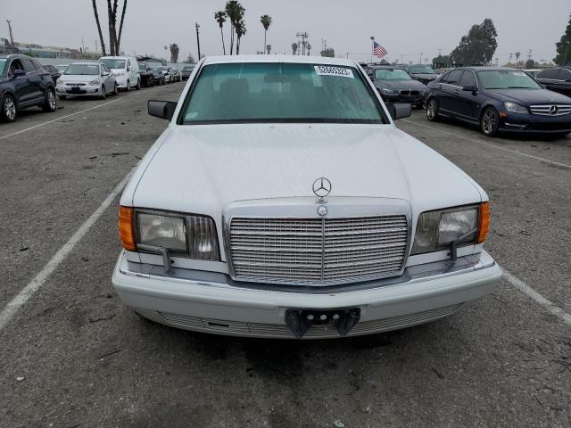 WDBCA39E3MA604974 - 1991 MERCEDES-BENZ 560 SEL WHITE photo 5