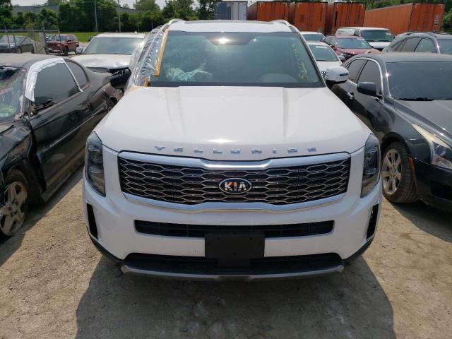 5XYP6DHC1MG184044 - 2021 KIA TELLURIDE S WHITE photo 5