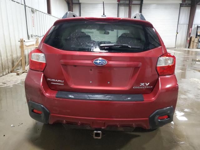 JF2GPASC0F8303931 - 2015 SUBARU XV CROSSTR SPORT LIMITED RED photo 6