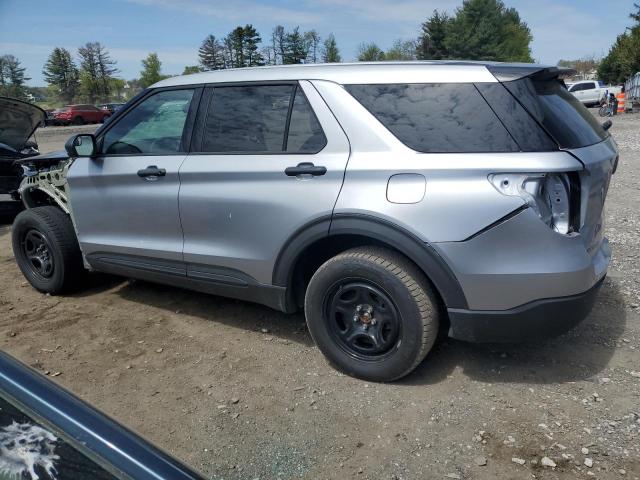 1FM5K8AB9MGC43782 - 2021 FORD EXPLORER POLICE INTERCEPTOR Gümüş foto 2