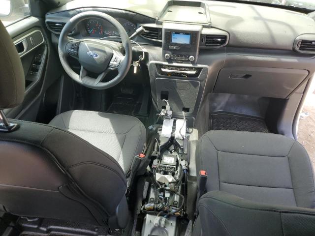 1FM5K8AB9MGC43782 - 2021 FORD EXPLORER POLICE INTERCEPTOR Gümüş foto 8
