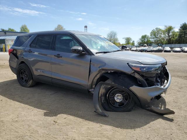 1FM5K8AB4NGA28800 - 2022 FORD EXPLORER POLICE INTERCEPTOR Boz foto 4