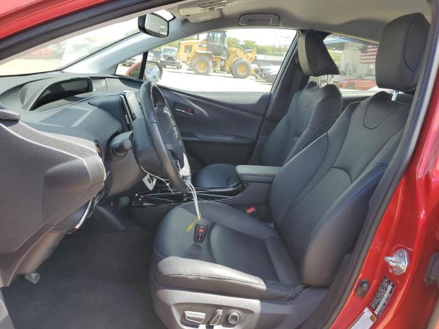 JTDKARFP2H3040685 - 2017 TOYOTA PRIUS PRIM 红色 照片 7