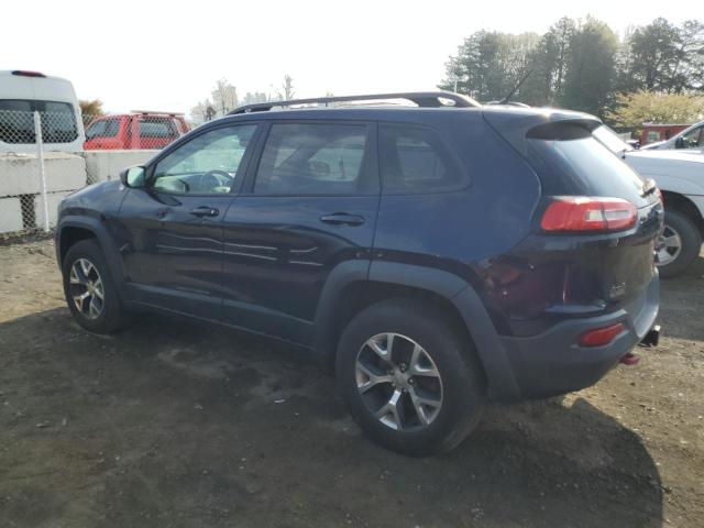 1C4PJMBS7EW287004 - 2014 JEEP CHEROKEE TRAILHAWK ლურჯი ფოტო 2