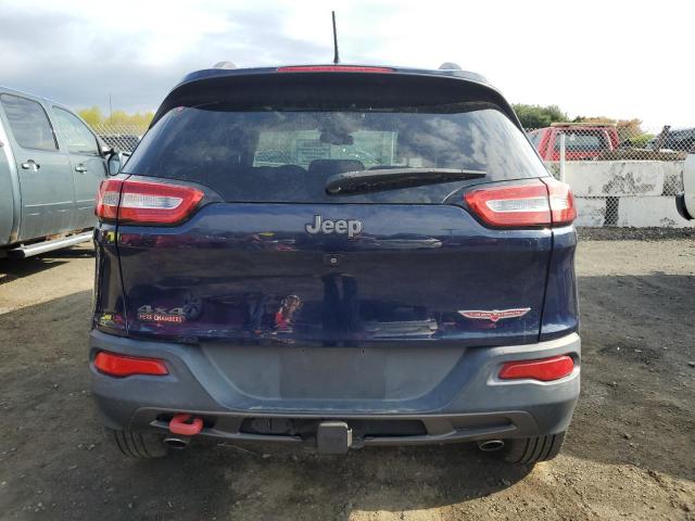 1C4PJMBS7EW287004 - 2014 JEEP CHEROKEE TRAILHAWK ლურჯი ფოტო 6