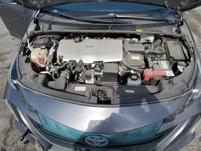 JTDKARFP9H3046497 - 2017 TOYOTA PRIUS PRIM ნაცრისფერი ფოტო 11