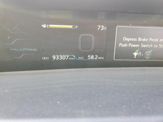 JTDKARFP9H3046497 - 2017 TOYOTA PRIUS PRIM ნაცრისფერი ფოტო 9