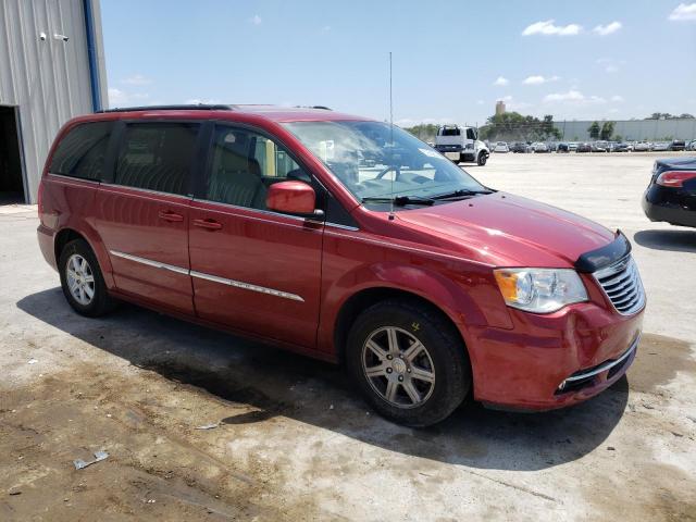 2A4RR5DG7BR705110 - 2011 CHRYSLER TOWN & COU TOURING Tünd qırmızı foto 4