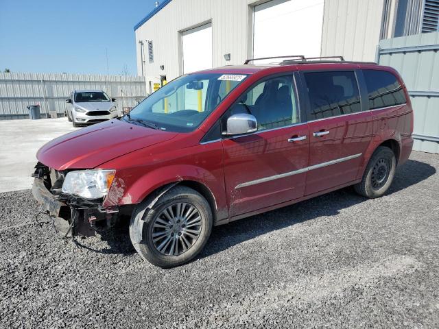 2C4RC1CG7FR645613 - 2015 CHRYSLER TOWN & COU TOURING L BURGUNDY photo 1