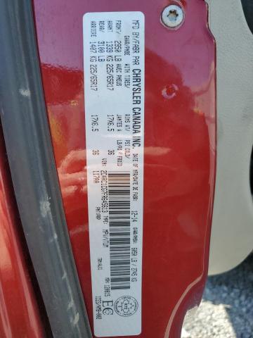 2C4RC1CG7FR645613 - 2015 CHRYSLER TOWN & COU TOURING L BURGUNDY photo 14