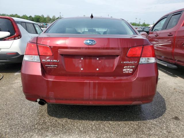 4S3BMBK6XC3025307 - 2012 SUBARU LEGACY 2.5I LIMITED MAROON photo 6