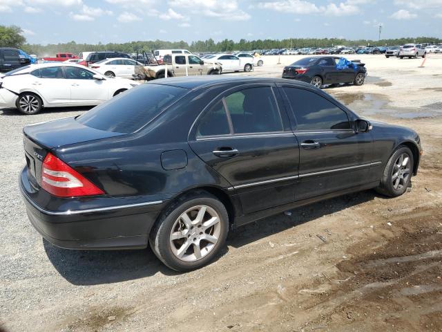 WDBRF92H67F933582 - 2007 MERCEDES-BENZ C 280 4MATIC BLACK photo 3